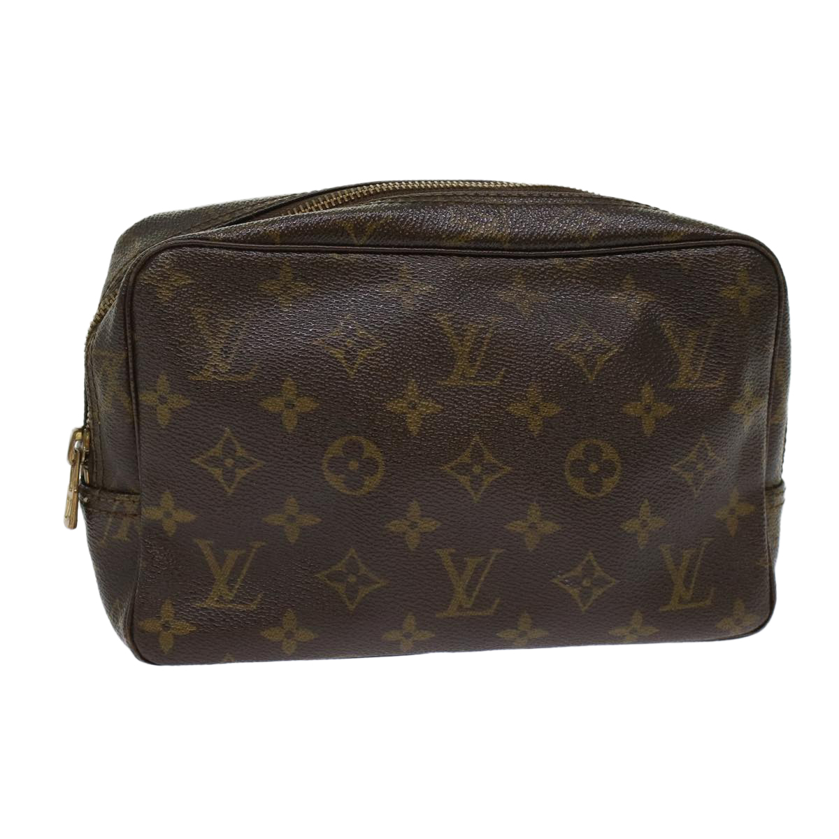 Louis Vuitton Monogram Trousse Toilette 23 Clutch Bag M47524 Lv Auth Bs6894